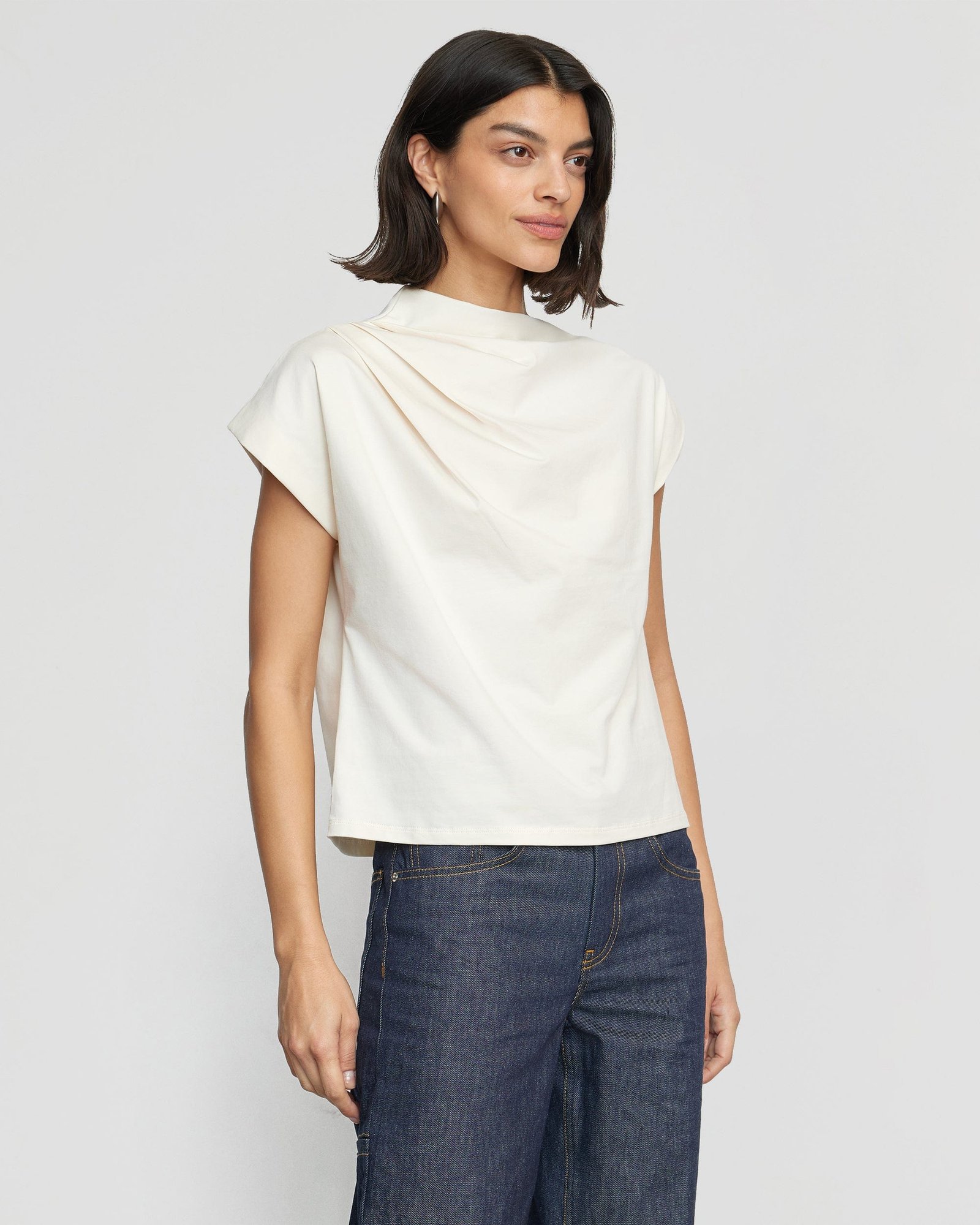 Kenny Asymmetric-Neck Tee - Image 4
