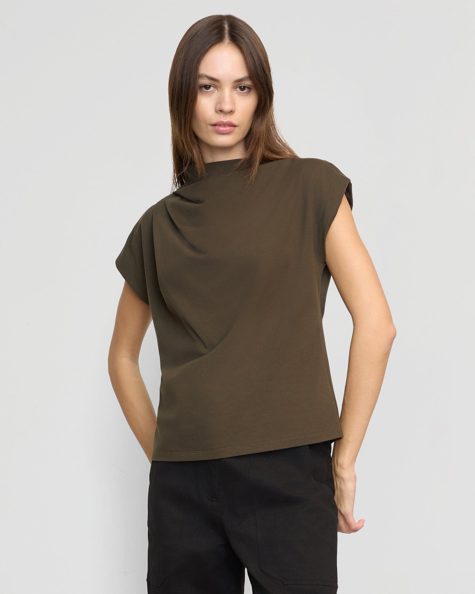 Kenny Asymmetric-Neck Tee - Image 2