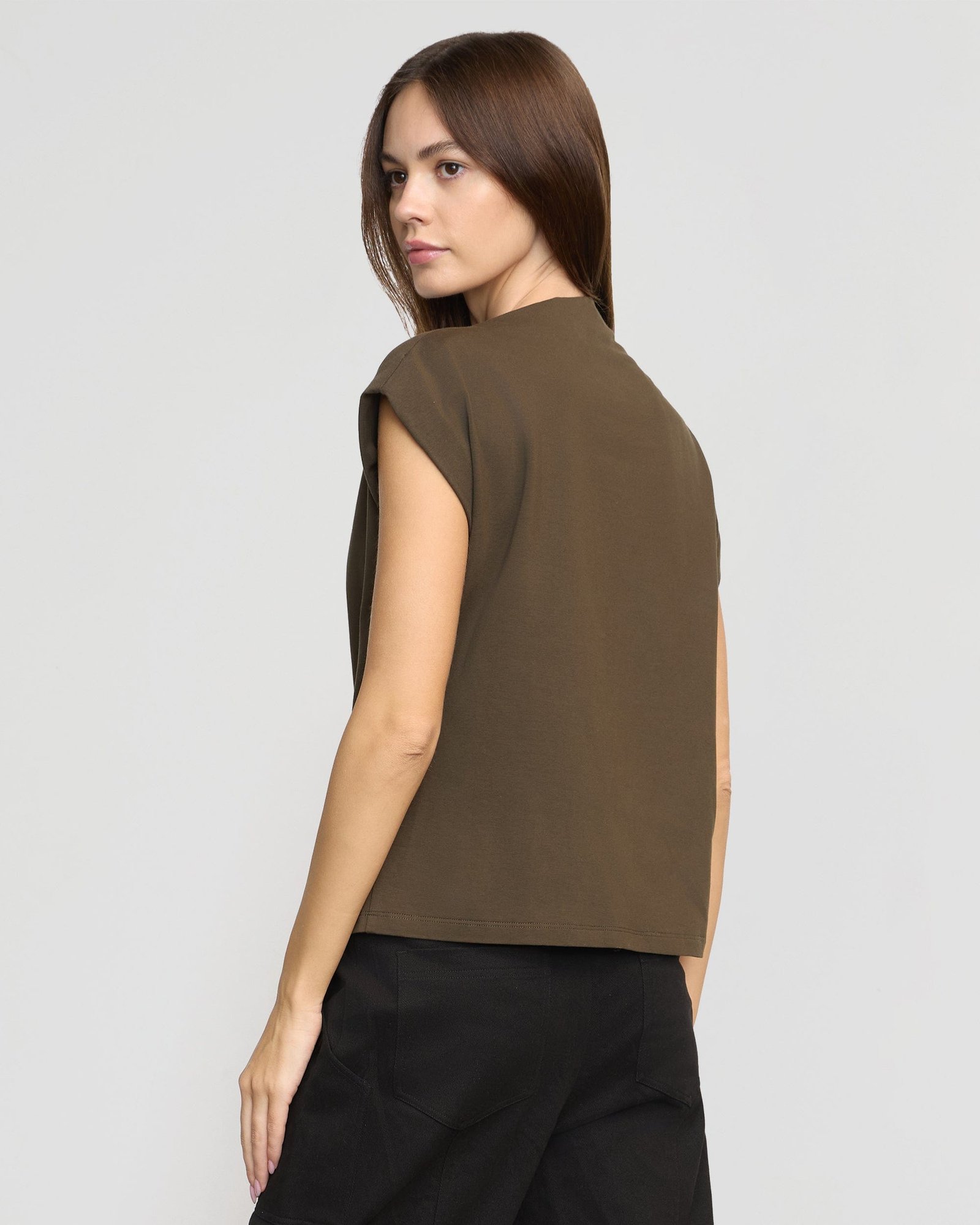 Kenny Asymmetric-Neck Tee - Image 6