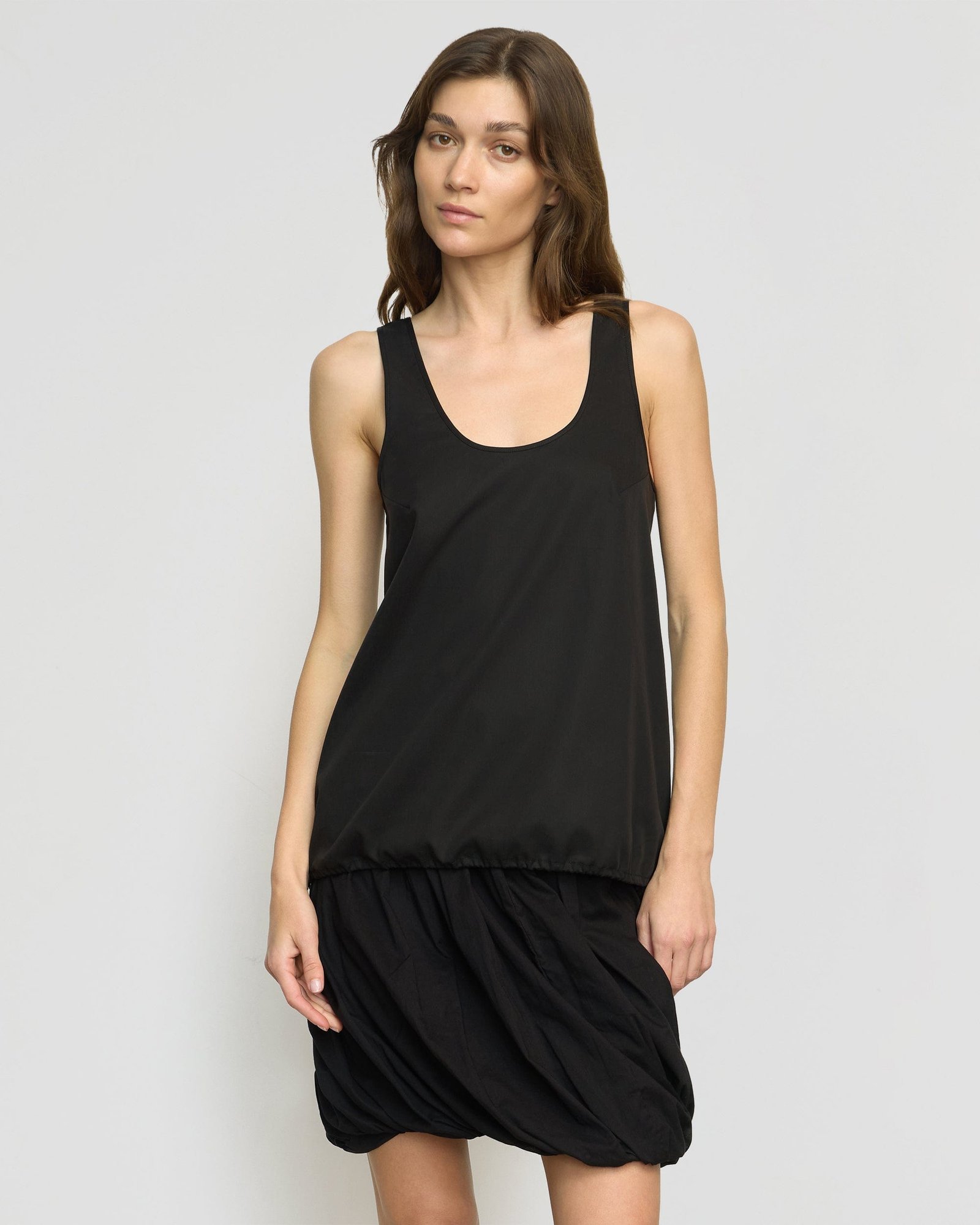 Miller Drawstring-Hem Tencel-Blend Tank - Image 4