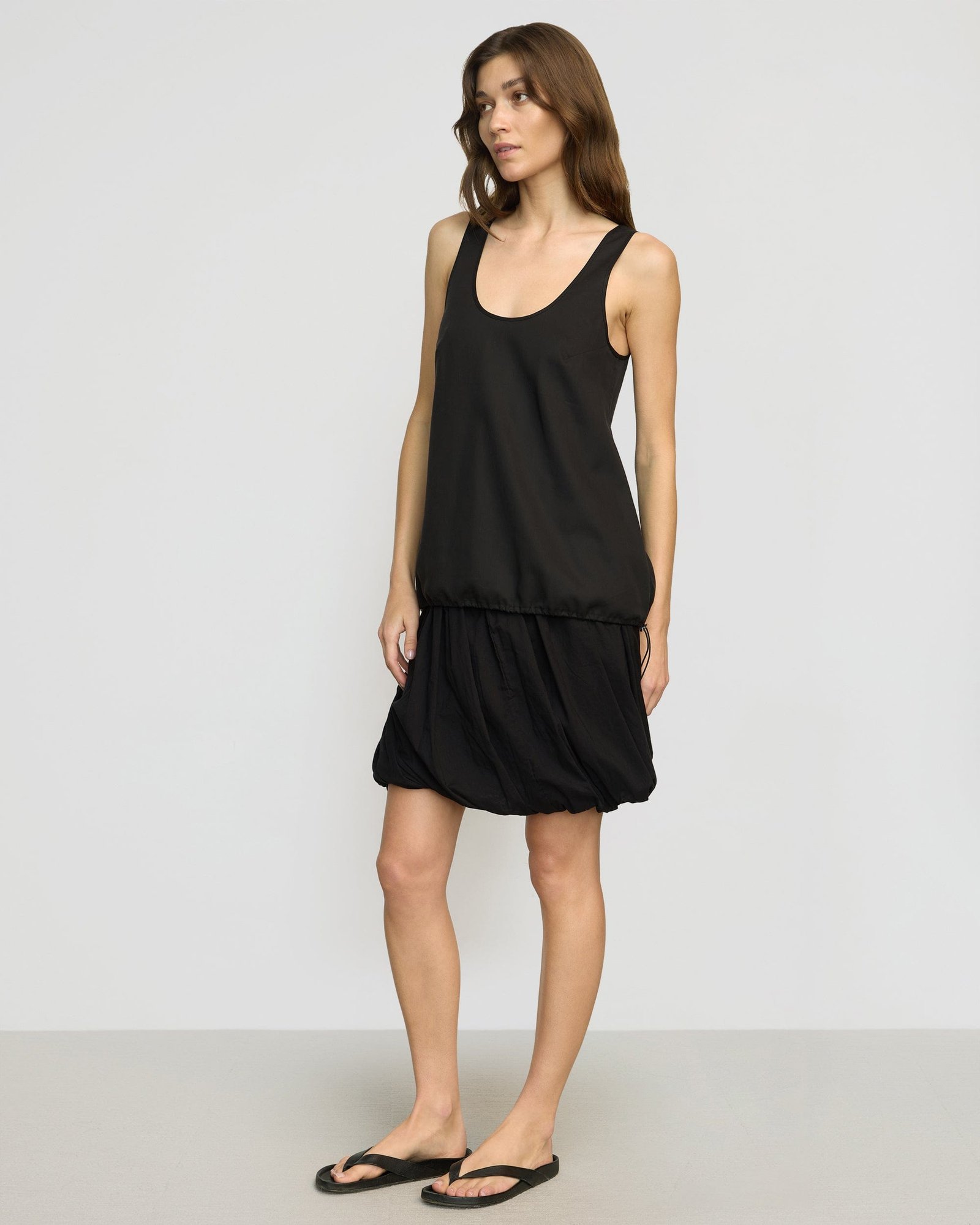 Miller Drawstring-Hem Tencel-Blend Tank - Image 8